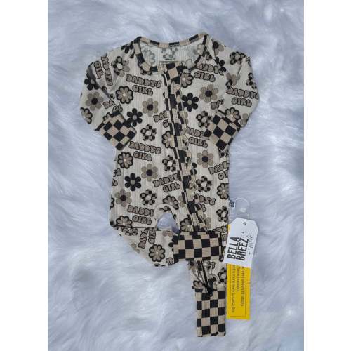 Daddy's Girl Ribbed Bamboo Sleeper