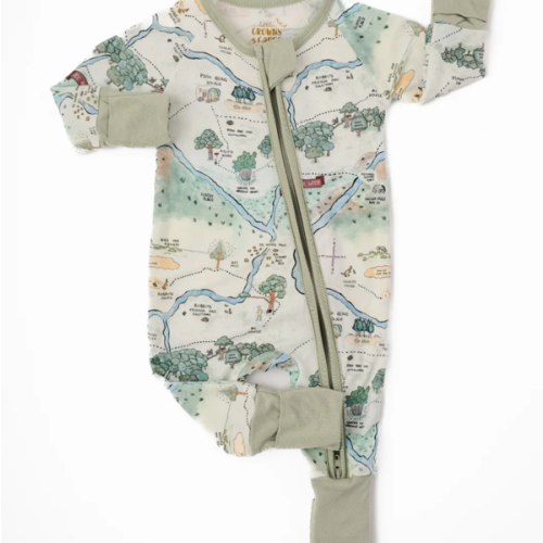 Hundred Acre Woods Bamboo Zippered Sleeper