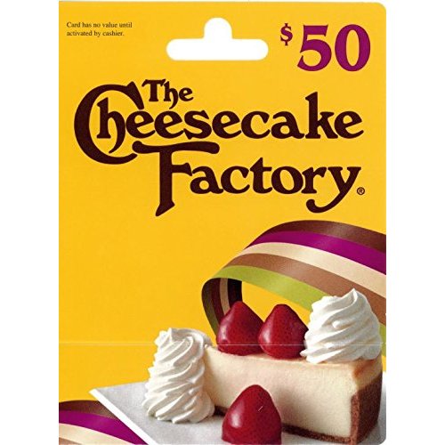 The Cheesecake Factory Gift Card $50