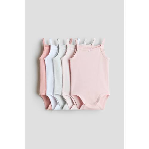 5-PACK COTTON BODYSUITS