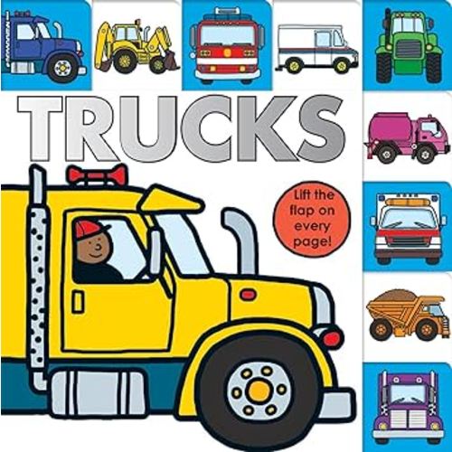 Lift-the-Flap Tab: Trucks (Lift-the-Flap Tab Books)