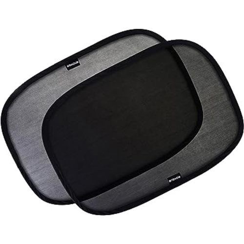 Enovoe Car Window Shades for Baby (2 Pack) - 21"x14" Sun Shade Blocker, Cling - Glare Shield and UV Rays Protection for Your Child - Side Window Screens for SUV- Mesh Window Shades for car Baby