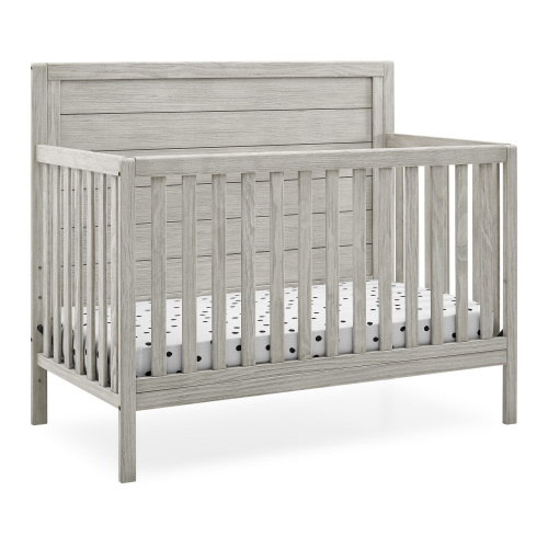 Delta Children 4-in-1 Convertible Baby Crib, Cambridge Mix and Match, Rustic Mist