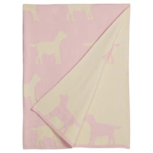 Nursery Blanket - Pink Lab