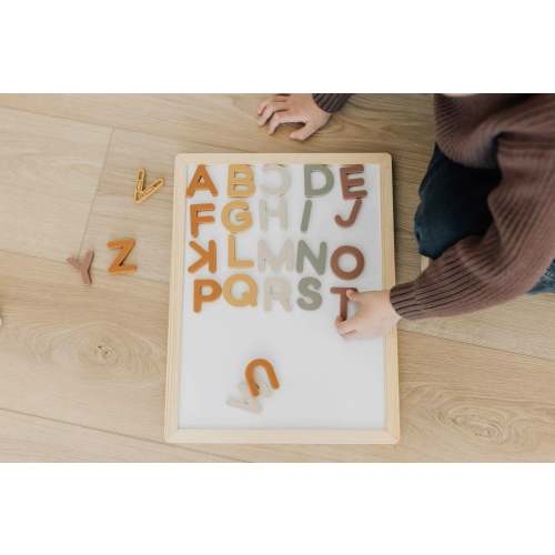 Alphabet Magnet Play Set and Whiteboard Bundle
