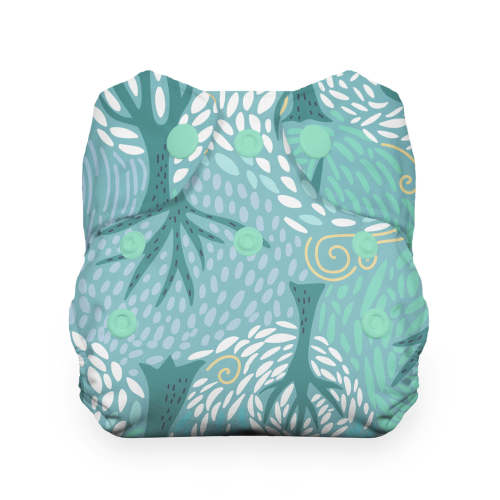 Thirsties Natural Newborn All-in-One: Snap Closure (for newborns)