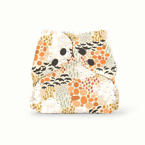 Cloth Diaper Waterproof Cover - Size 2 - Pumpkin Patch - Esembly Baby