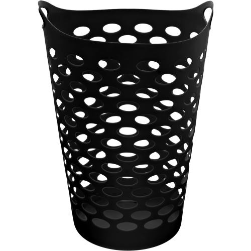 Mainstays Flex Carrying Handles Laundry Hamper, Black