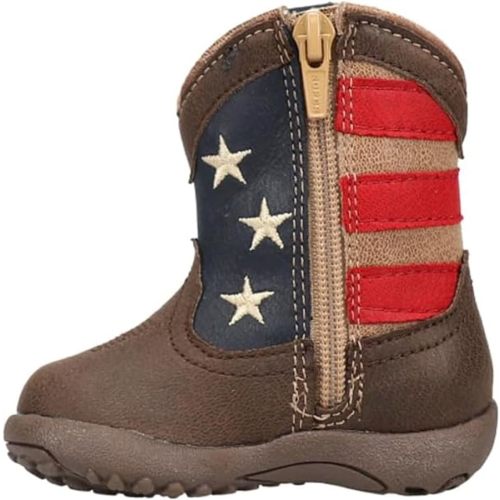 ROPER baby-girl's American Patriot Western Boot