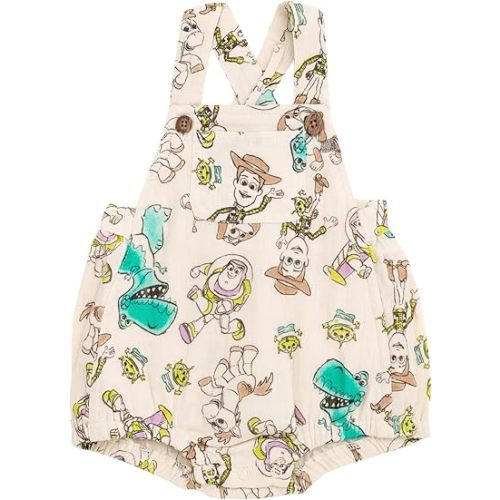 Disney Toy Story Cotton Gauze Matching Family Outfit Dress & Romper & Shorts Set Newborn to Little Kid Sizes (Newborn - 7-8)