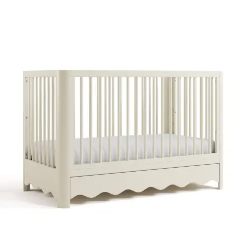 Storkcraft Casablanca Deluxe 5-in-1 Convertible Crib with Drawer - Driftwood