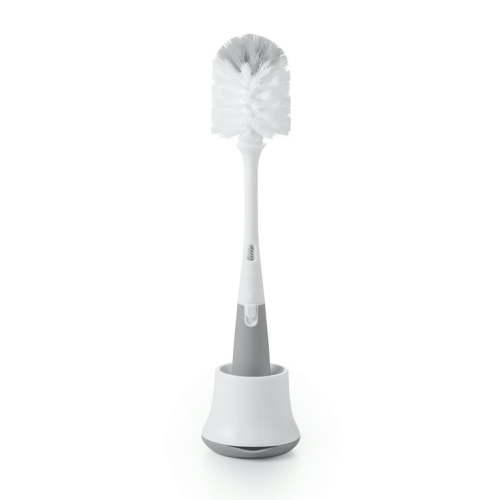 OXO Tot Bottle Brush with Stand, Gray, 1 Count