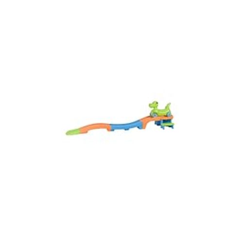 Step2 Dino Dash Up & Down Roller Coaster Toy for Kids, Ride On Push Car, Indoor/Outdoor Playset, Toddler Ages 2-5 Years Old, Compact Storage, Max Weight 50 lb., Green - Dino Coaster