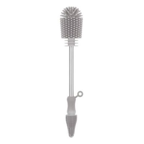 Haakaa Double-ended Silicone Brush 1 Pk Suva Grey
