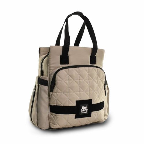 Diaper Bag with Pockets, Mommy stuff bag and baby stuff (Beige)