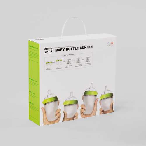 Comotomo - Baby Bottle Bundle