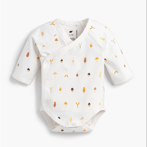 Long Sleeve Lucky Bodysuit - Organic Baby Clothes - Monica + Andy