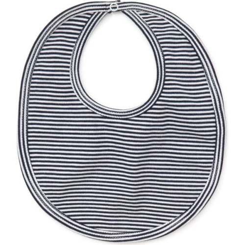 Essentials Striped Bib, Navy - Kissy Kissy | Maisonette