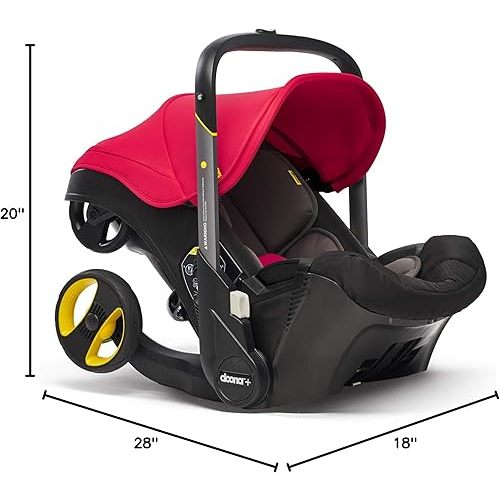 Doona Car Seat & Stroller, Flame Red - All-in-One Travel System