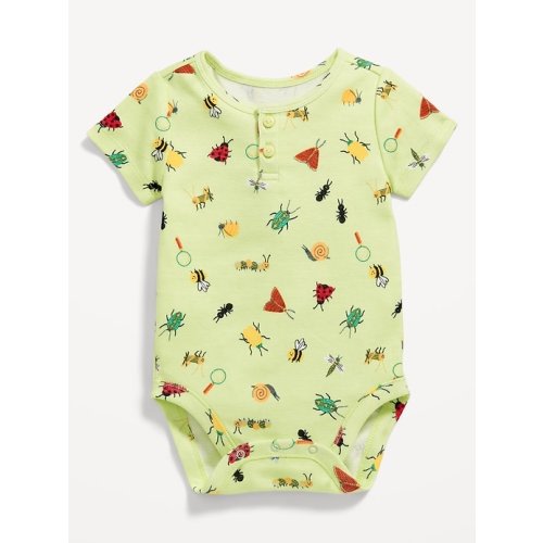 Unisex Short-Sleeve Bodysuit for Baby