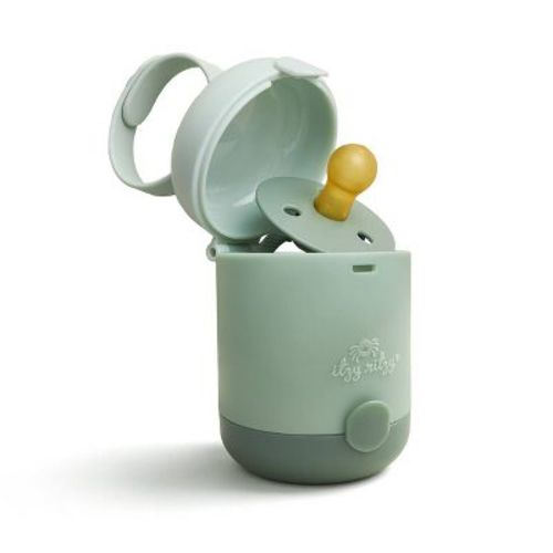 Itzy Ritzy Pod Duo Pacifier Holder - Sage