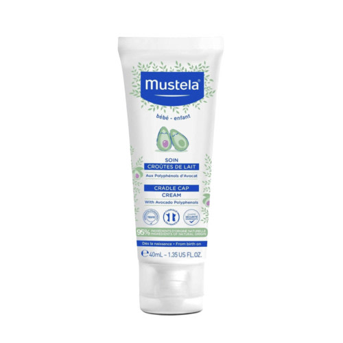 Mustela Baby Cradle Cap Cream - Newborn safe - with Natural Avocado