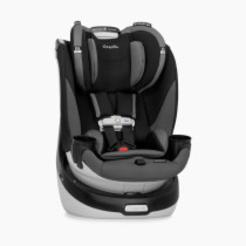 Evenflo Gold Revolve360 Slim 2-in-1 Rotational Car Seat with SensorSafe - Obsidian
