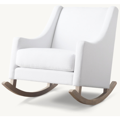 High-Back Slope Arm Upholstered Rocker | RH Baby & Child
