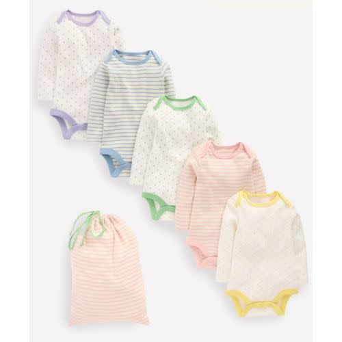 5 Pack Body-Suits; 6-9m