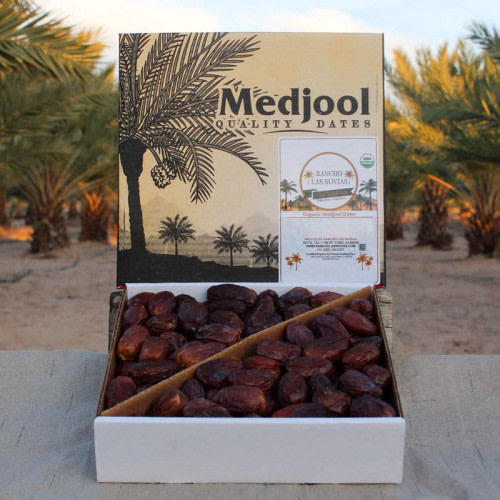 Choice Organic Medjool Dates 5 lb. Box - Rancho Las Novias