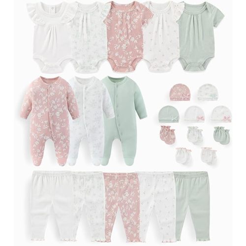 Unisex Baby Boy Girl Clohtes Pants Sets 23 pack Cotton Casual New born Clothing Comfort Infant Birthday Outfit