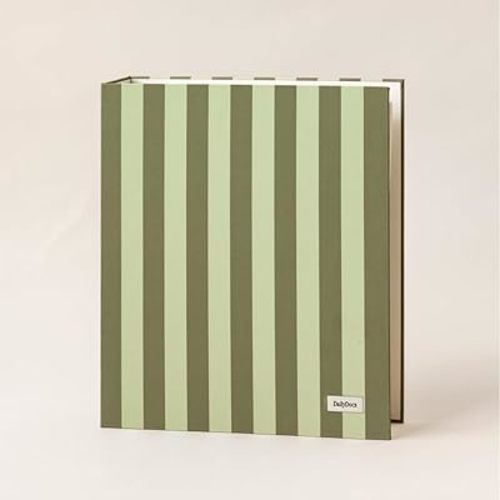 Document Organizer Binder – Premium Linen Folder System with Full & Half-Page Envelopes for Important Papers, Passports, Birth Certificates & More