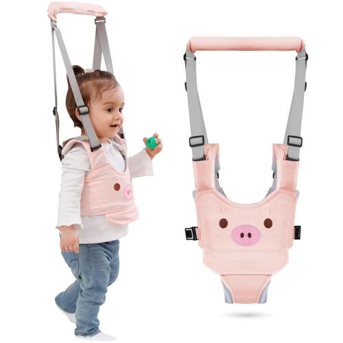 Baby Walking Harness - Handheld Kids Walker Helper - Toddler Infant Walker Harness Assistant Belt - Child Baby Walk Learning Help Support Assist Trainer Tool - for 7-24 Month Old