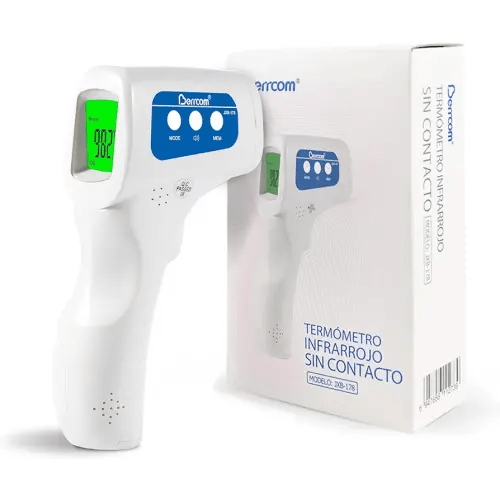 Berrcom Non Contact Infrared Forehead Thermometer JXB-178 Baby Fever Check Thermometer 3 in 1 Contactless for Kids Infant Adult (Batteries Not Included)
