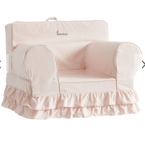 Anywhere Chair®, Dusty Blush Ruffle
