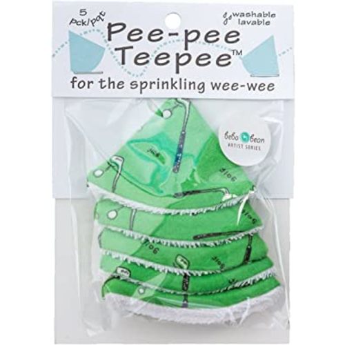 Pee-pee Teepee Golf Green - Cello Bag, 5 Golf Teepees