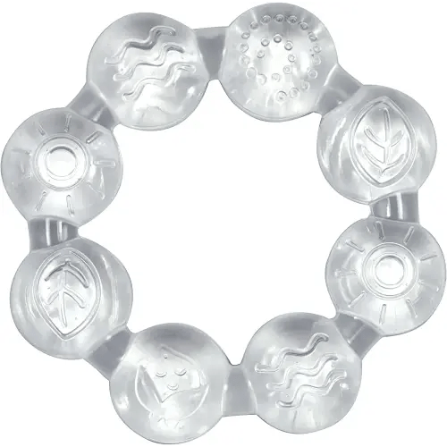 Amazon.com: green sprouts Cooling Teether | Soothes Gums & Promotes Healthy Oral Development | Safer Plastic Filled with sterilized Water, Chill for Extra Relief, Textured Surface to Massage Gums : Everything Else