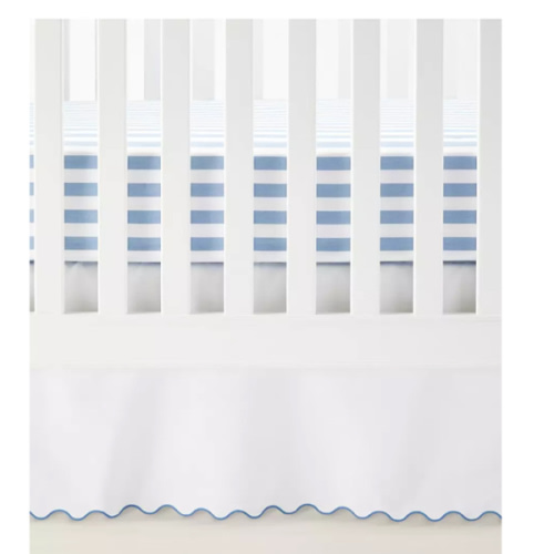 Wave Crib Skirt | Serena and Lily
