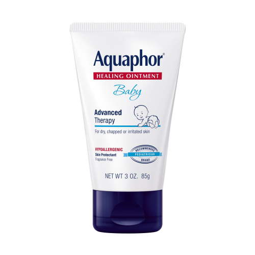 Aquaphor Baby Healing Ointment for Teething, Drool and Diaper Rash, Hypoallergenic, 3 oz HSA/FSA Eligible