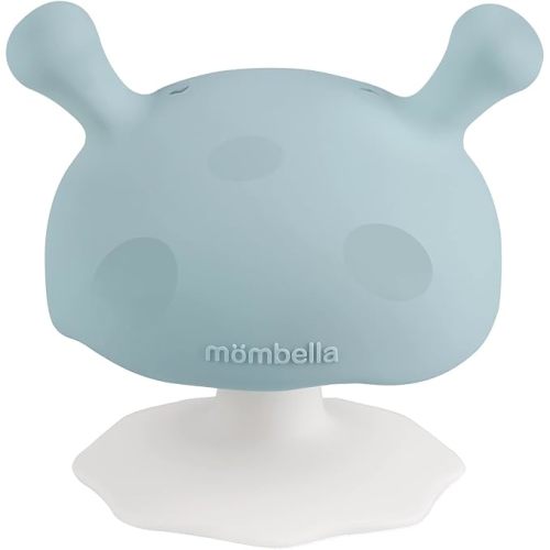 Baby Teething Toys for 3-12 Months, Baby Teethers for Infants 5 Month Old, Soft Silicone BPA Free Chew Toy for Babies 8 Months, Baby Shower Gifts for Newborn, Iron Green