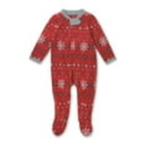 Honest Baby Clothing Gender Neutral Organic Cotton Holiday Sleep N Play, Sizes Newborn-9 Months
