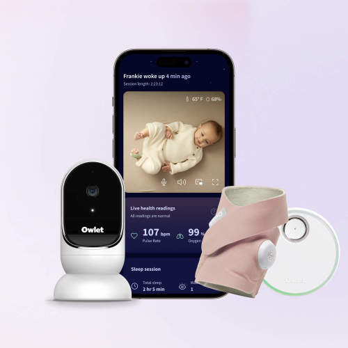 Dream Sock Duo: Baby Sleep Monitor with Camera