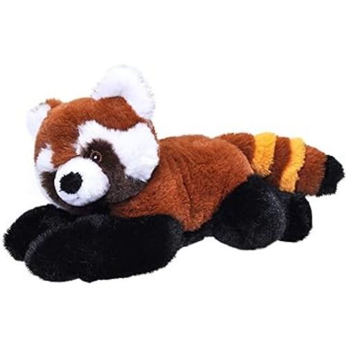 Wild Republic EcoKins Mini Red Panda Stuffed Animal 8 inch, Eco Friendly Gifts for Kids, Plush Toy, Handcrafted Using 7 Recycled Plastic Water Bottles (24789)