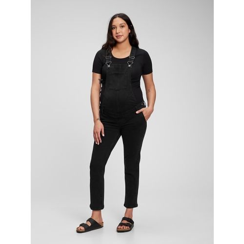 Maternity Denim Overalls | Black | Size small