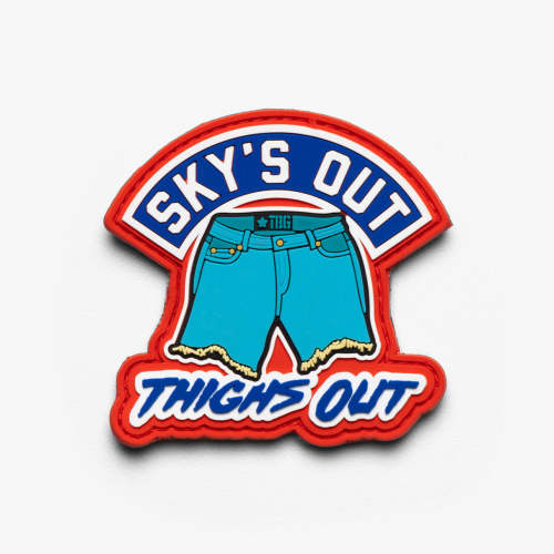 Sky's Out, Thighs Out Patch by TBG – Tactical Baby Gear