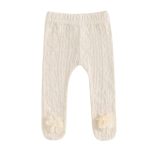 Baby Footed Pants Cute Flower Princess Baby Tights Stockings Leggings Newborn Baby Girl Clothes 3 6 9 12 18 24M