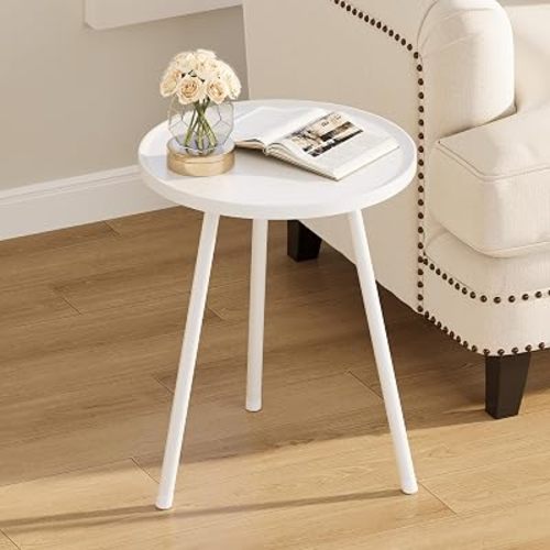 Round Side Table, Small End Table