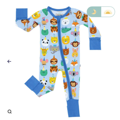 Blue Party Pals Zippy - Little Sleepies