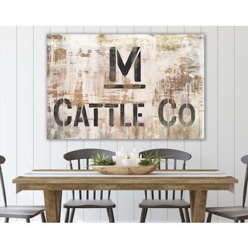 Cattle Company Family Sign Modern Farmhouse Wall Decor - Etsy