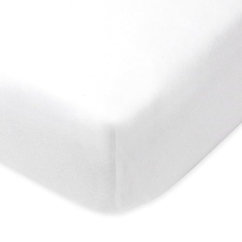 HonestBaby unisex-baby Fitted Crib Sheets Set Standard Mattress, 100% Organic Cotton Baby Boys, Girls, Neutral, 1 Pack - Rainbow Stripe, One Size
